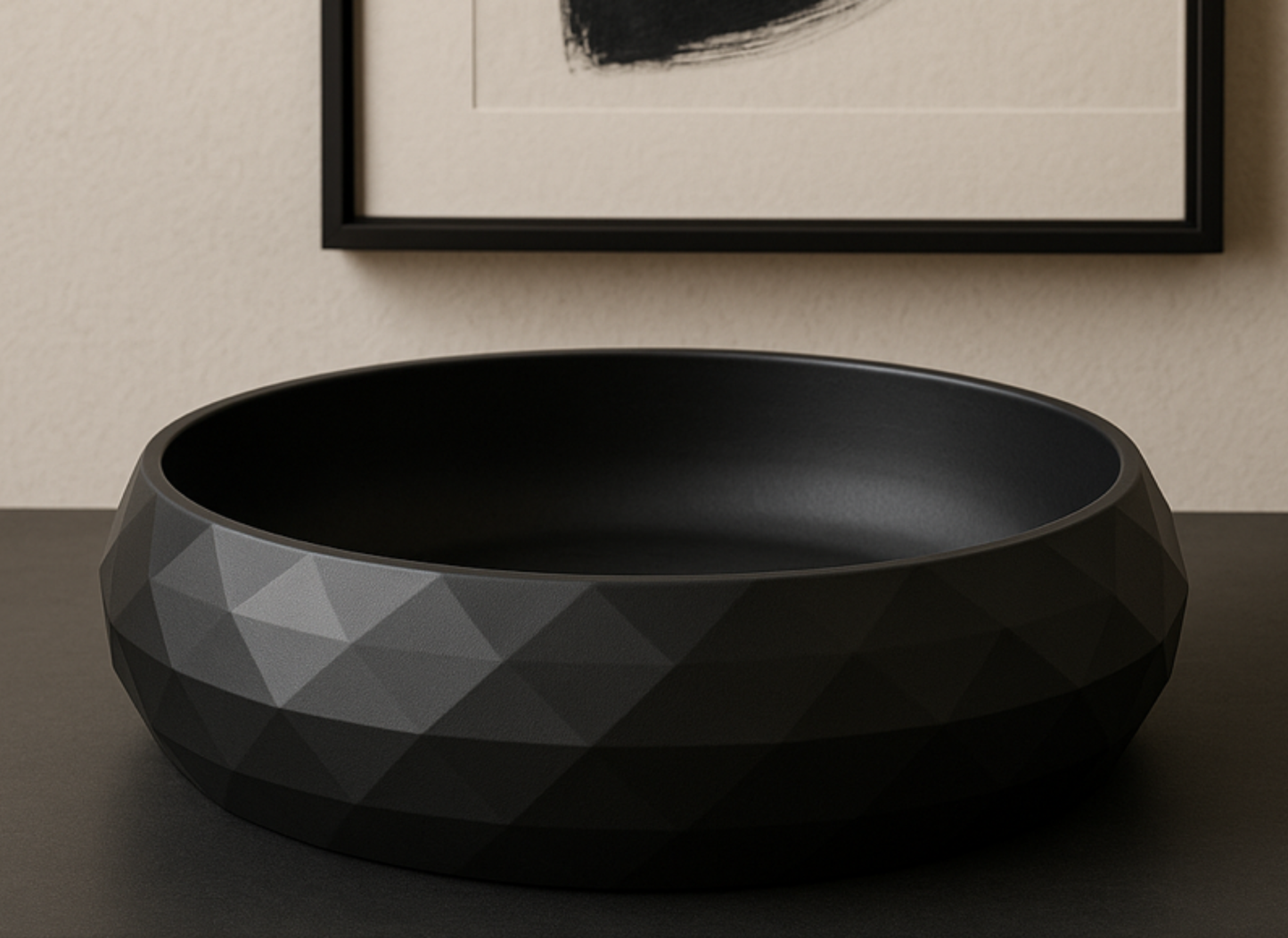 Geometric Entrance Bowl Modern
